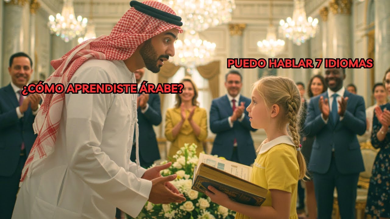 “¡NADIE AQUÍ ME ENTIENDE!”, GRITÓ EL MILLONARIO ÁRABE… PERO LA HIJA DEL CONSERJE LO SORPRENDIÓ