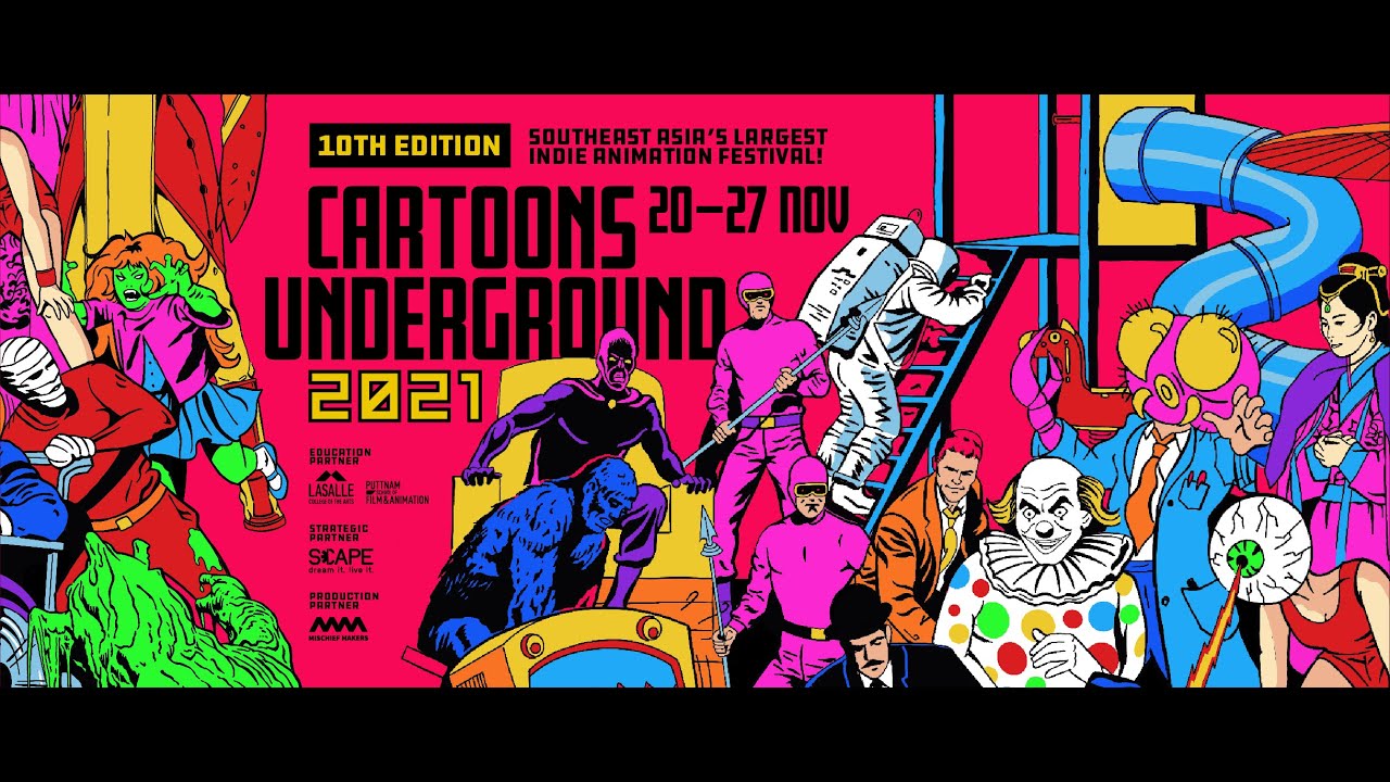 Cartoons Underground 2021: 10th Edition Trailer
