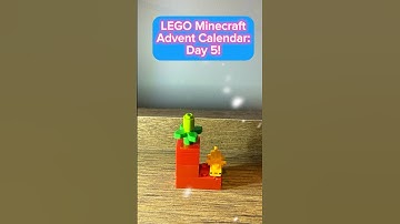 LEGO Minecraft Advent Calendar: Day 5!