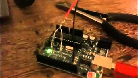 Test of TVout library for Arduino