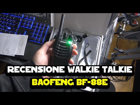 Recensione Walkie Talkie Baofeng BF-88E PMR446