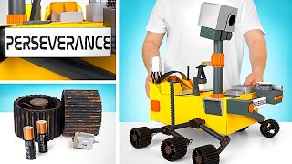 Let’s Make Miniature Cardboard Copy Of Real Space Rover 🤯