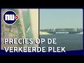 Waarom het vrachtschip op de verkeerde plek ligt in het Suezkanaal | NU.nl