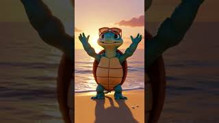 Baby Turtles Surf Faster Than Their Teacher
