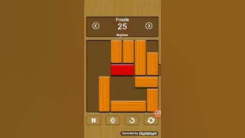 Unblock me Walkthrough level 25 beginner