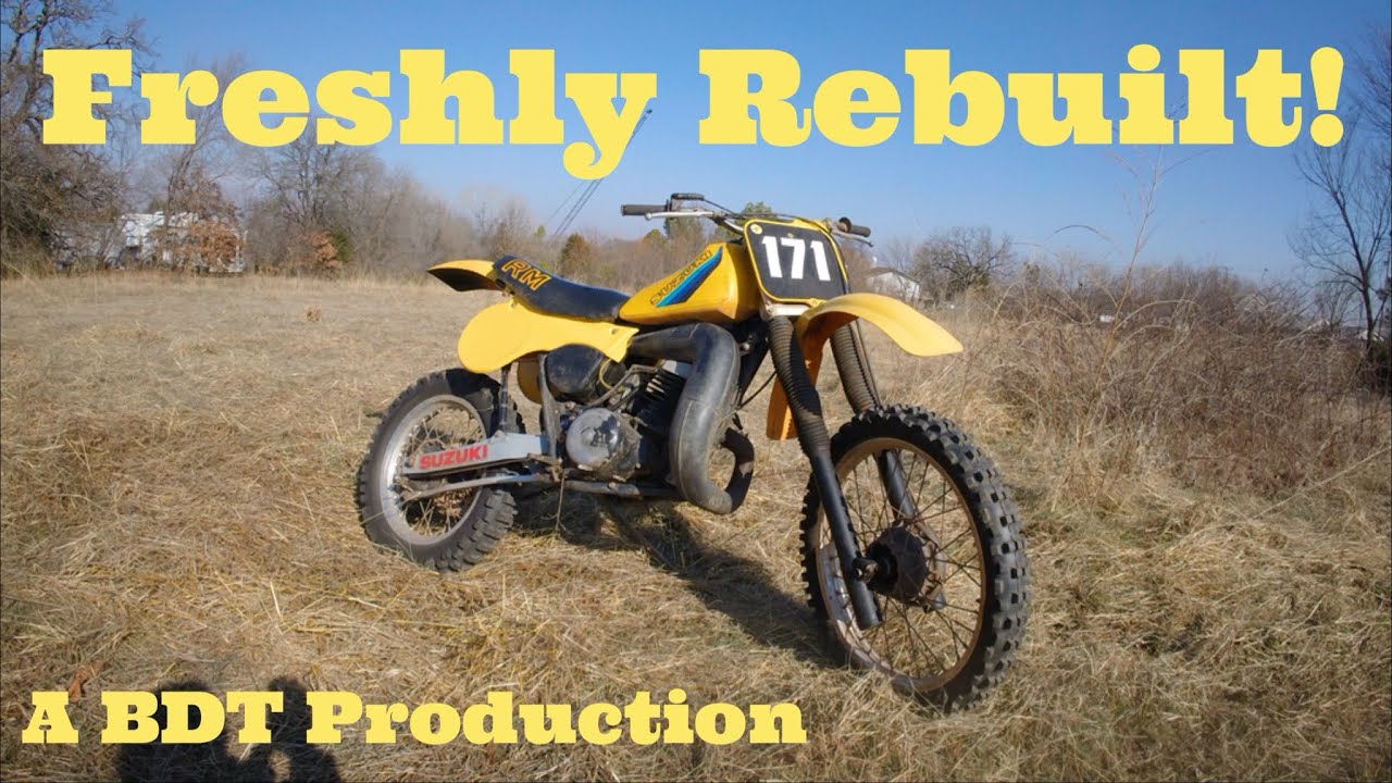 Freshly Rebuilt! Resurrecting a Vintage Suzuki from Months of Despair! 1982 Suzuki RM465 Race Bike