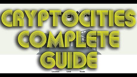 CryptoCities Complete Strategy Guide - How To Play The New Ethereum Game