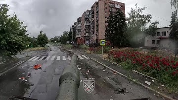 Pokrovsk - XX.04.2025. A Leopard 2A4  Of The 155th Mechanized Brigade Operating In Pokrovsk.