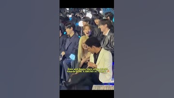 Thumbnail of Rosé and Bruno Mars at the MAMA Awards #rosé #brunomars #blackpink