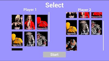 Character Select Menu In Fighting Game Tutorial| Unreal Engine & True Fighting Game Engine