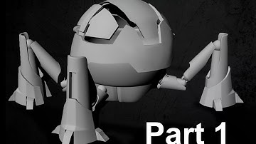 Robotic Drone Part 1 ! Maya 2017 Tutorial (Modelling)