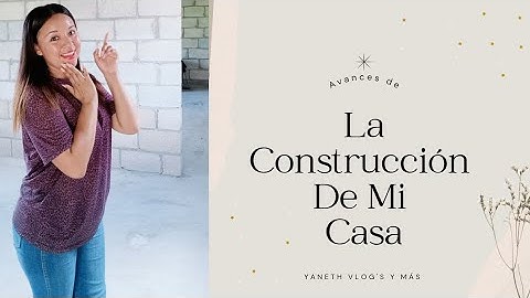 Les muestro como van los avances de mi casa🏡// Ya tenemos techo!!! 🥳🥳🥳
