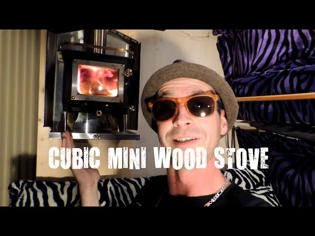 Cubic Mini Wood Stove for Van Life - YouTube