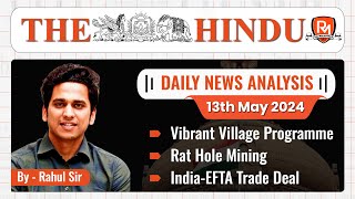 The Hindu Newspaper Analysis | 13 May 2024 | UPSC CSE |