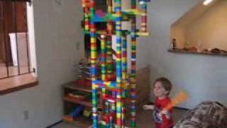 Lego Tower Destruction