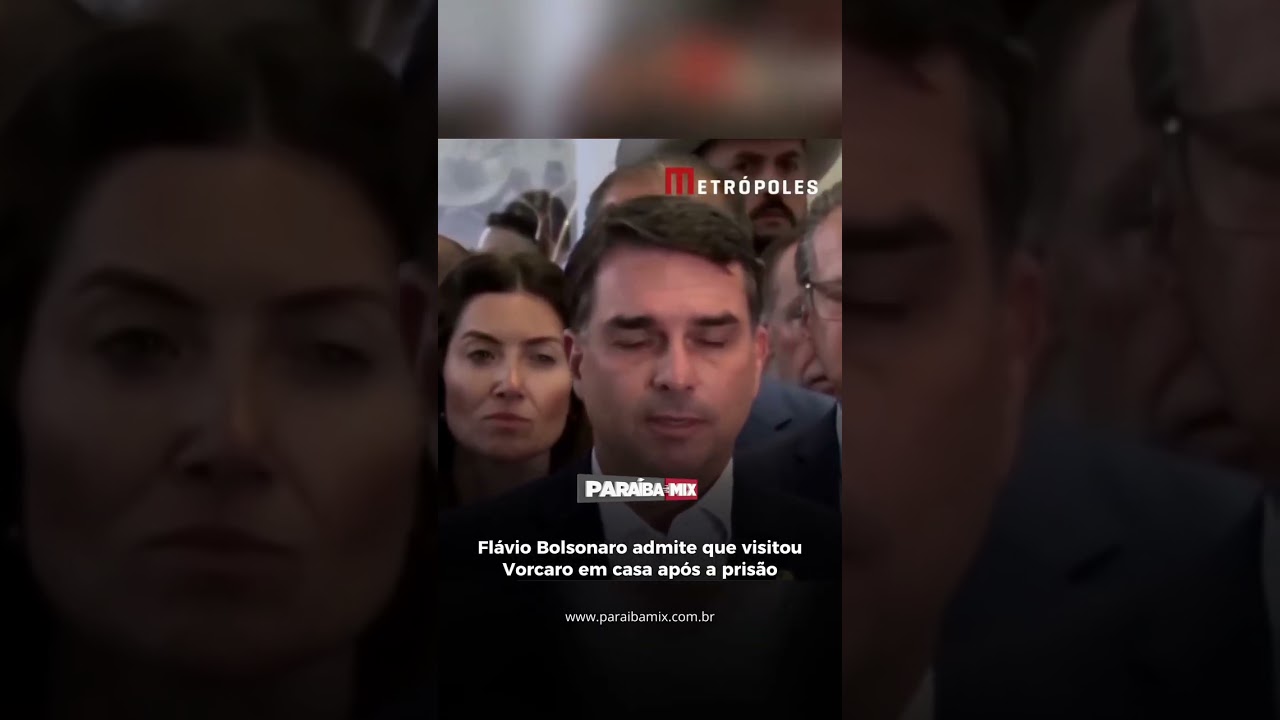Flávio Bolsonaro admite que visitou Vorcaro em casa após a prisão