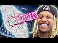 The voice lil durk drops 100k at icebox