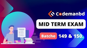 MID TERM EXAM - CMBD-150(WordPress & eCommerce)  & CMBD-149(Web Design) Batches