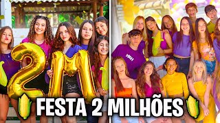 TUDO O QUE ROLOU NA FESTA DE 2 MILHÕES DE INSCRITOS DO POP TEEN TV ⭐️ (VLOG)