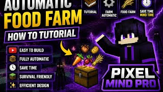How to tutorial automatic farm in Minecraft