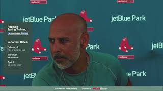 Alex Cora's First Media Availability Of Sox Spring | 2025 Red Sox Spring Training