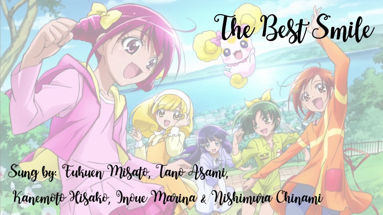 Smile PreCure || The Best Smile [Kan/Rom/Eng] - YouTube
