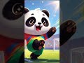 PANDA'S GOAL! Official music video out now! #kidssong #nurseryrhymes #pandasong #kidscartoon #kids
