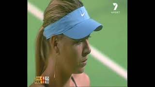 Maria Sharapova vs Daniela Hantuchova (Australian Open 2006)