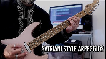 Satriani Style Arpeggios!