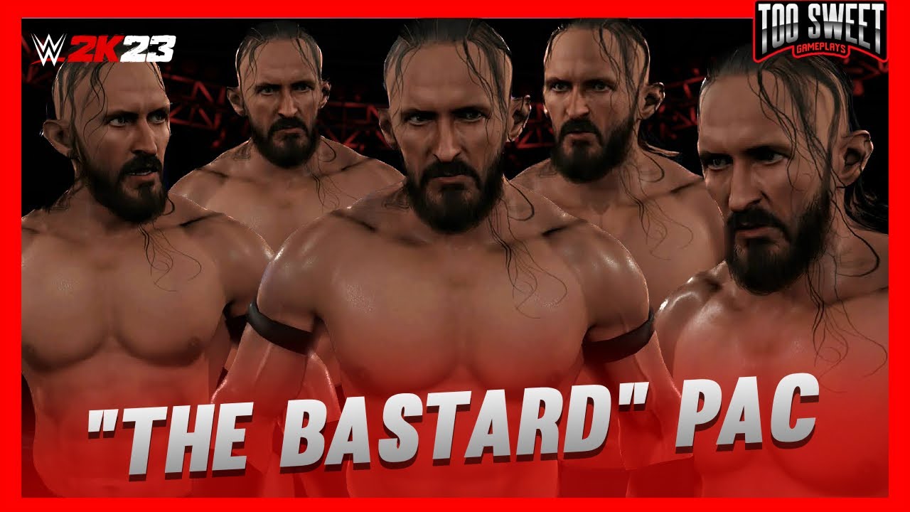 WWE 2K23 “The Bastard” PAC Entrance, Top Moves, Signatures, Finishers ...