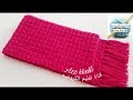 كروشيه كوفية حريمي سهلة وبسيطة للمبتدئات/ كورشية شال نسائي | سكارف كروشيه| Easy Crochet Scarf