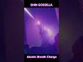 SHIN GODZILLA Atomic Breath Charge #shorts