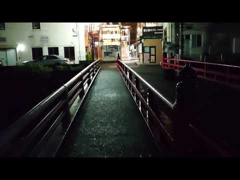 朝のあじさい橋【箱根湯本】