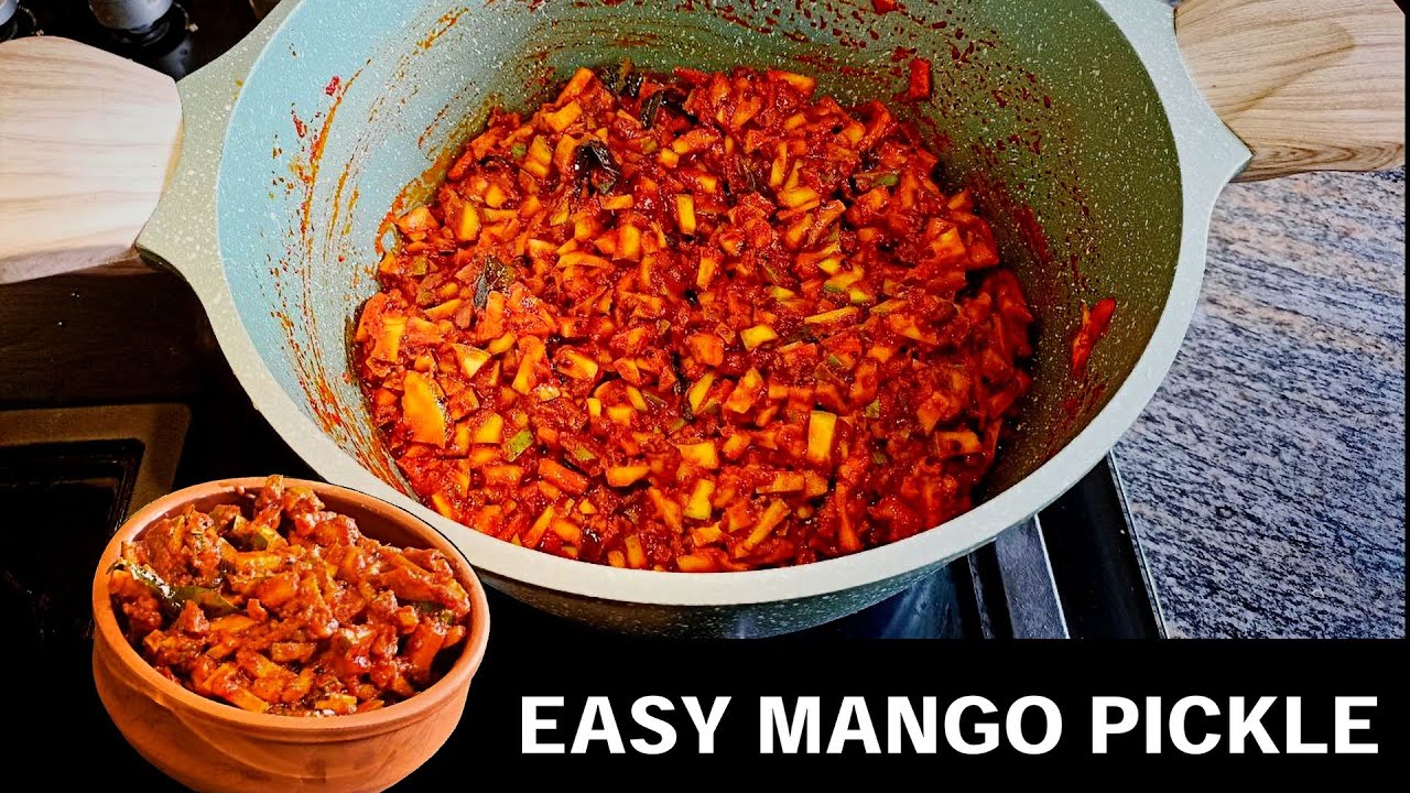 സൂപ്പർ ടേസ്റ്റിലൊരു കടുമാങ്ങാ അച്ചാർ Easy Mango Pickle Recipe Kerala Style Raw Mango Pickle