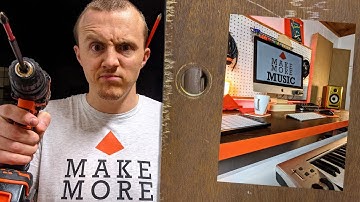 Building a DIY Standing Desk for my MUSIC STUDIO