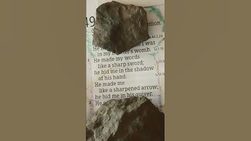 Thumbnail of Isaiah 49:2.  HIDDEN