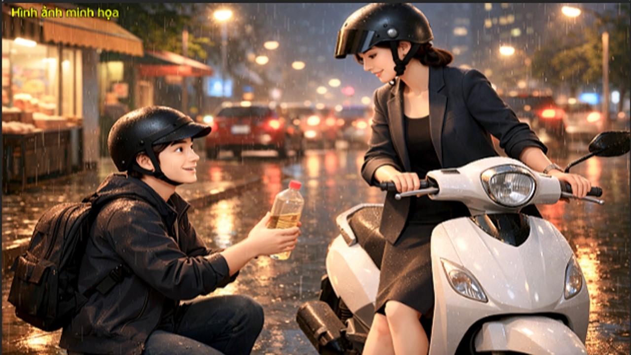 Một lần giúp người lạ hết xăng  Hôm xin việc, chị là người chốt “đậu hay rớt” của tôi.