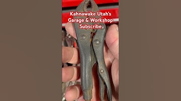 Old Tool Time - Old Locking Pliers - #shorts
