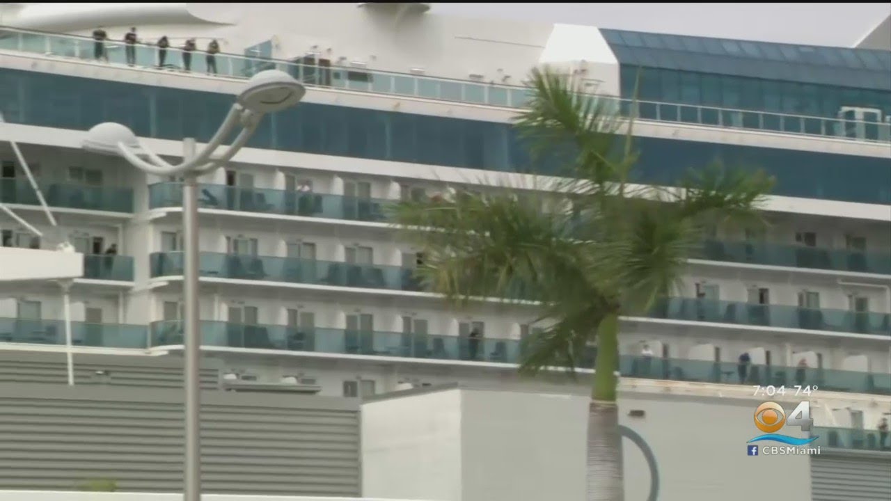 Dozens of cruise line passengers stranded at Port Everglades