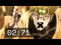 Jotaro vs dio but the timing is actually realistic