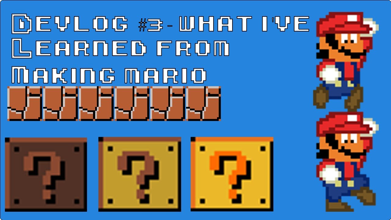 Devlog #3 What I've Learned from Making My First 2D Game - YouTube