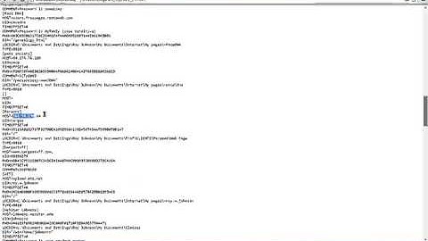 WS_FTP -  Files containing passwords
