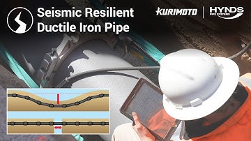 Kurimoto Seismic Resilient Ductile Iron Pipe (SRDIP) - Christchurch Install