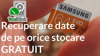 Testdisk Cel Mai Bun Soft De Recuperare Date De Pe Carduri Stickuri Diskuri Formatate Sau Read Only