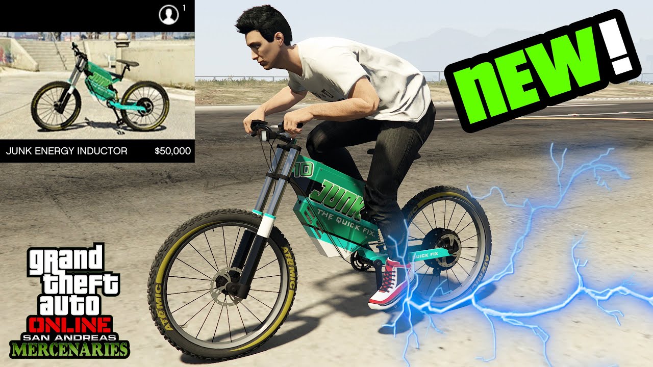 GTA 5 - NEW Coil Inductor Bicycle Review Performance Testing and Time Trials!