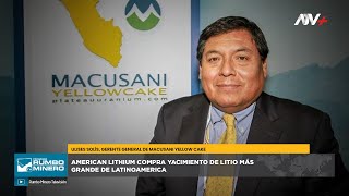 AMERICAN LITHIUM INVIERTE EN YACIMIENTO DE LITIO MÁS GRANDE DE LATINOAMÉRICA