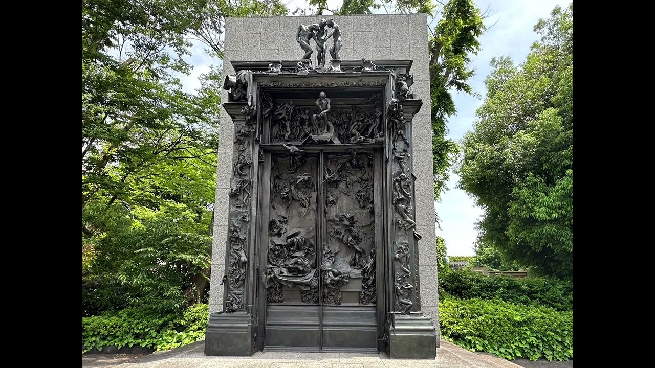地獄の門-オーギュスト・ロダン: 1840年 - 1917年 in 国立西洋美術館
