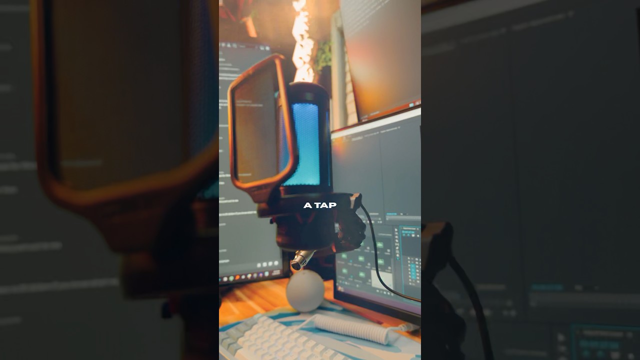 This IMPRESSIVE little gaming microphone.. (TONOR TC310)