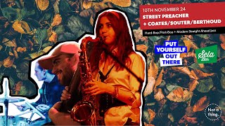 Coates-Souter-Berthoud at Put Yourself Out There - Sela Bar, Leeds, UK - 10th November 2024