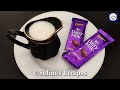 Chocolate & Milk Recipe |Chocolaty ChocoBar in Lockdown|Only 2 Ingredients Without Cream|Dairy Milk|